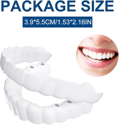 SILICONE ADJUSTABLE SNAP-ON DENTURES(BUY 1 GET 1 FREE)