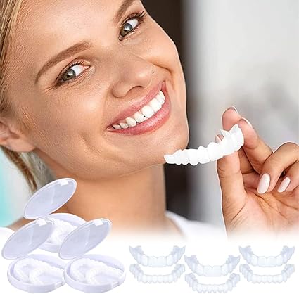 SILICONE ADJUSTABLE SNAP-ON DENTURES(BUY 1 GET 1 FREE)